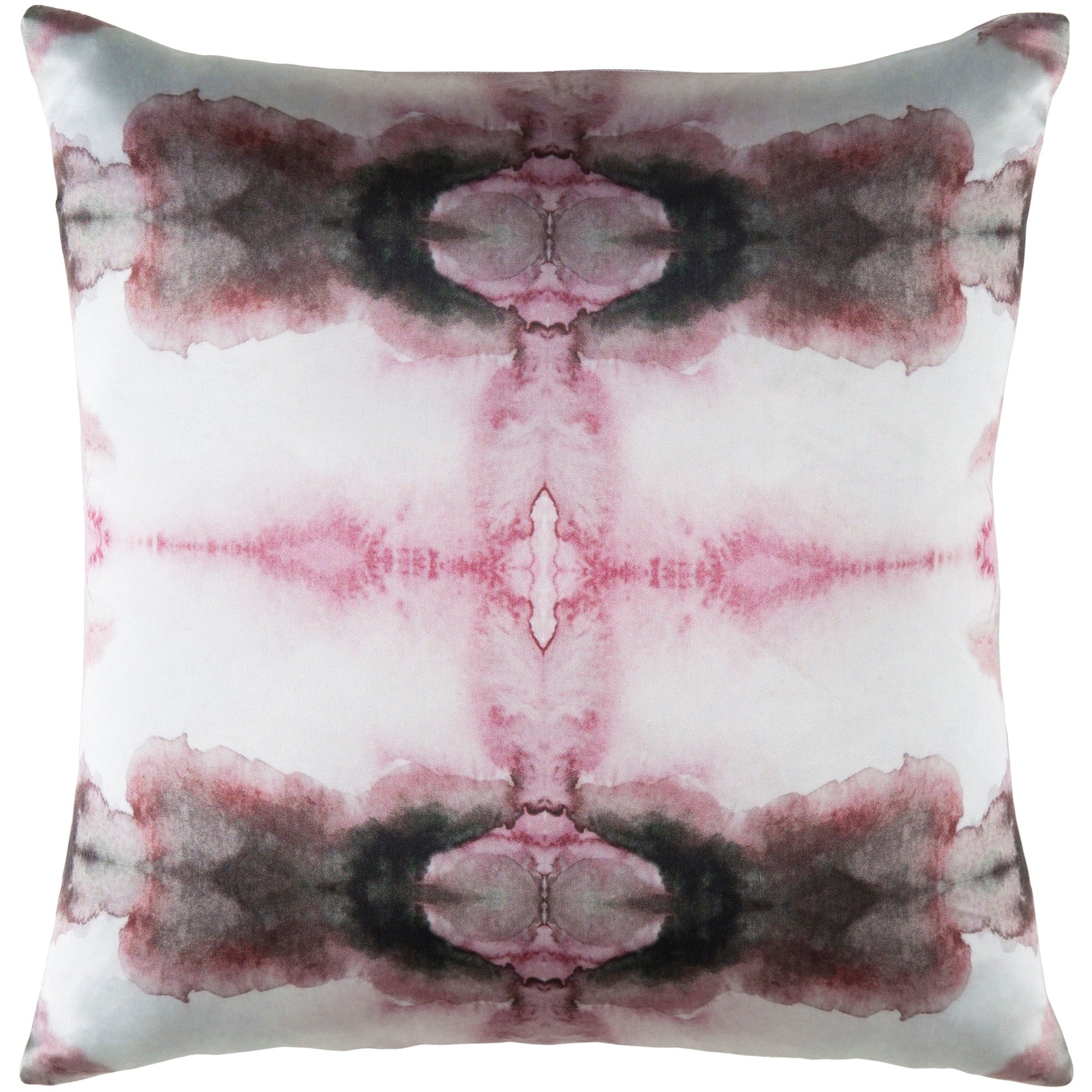 Decorative Qaui Pink 20 Inch Throw Pillow Cover