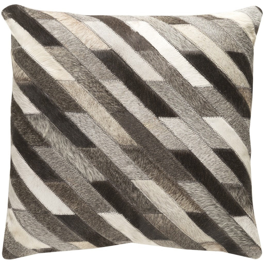 Decorative Rochefort 18 Inch Feather Down Or Poly Filled Throw Pillow
