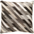 Decorative Rochefort Dark Brown 18 Inch Throw Pillow Cover
