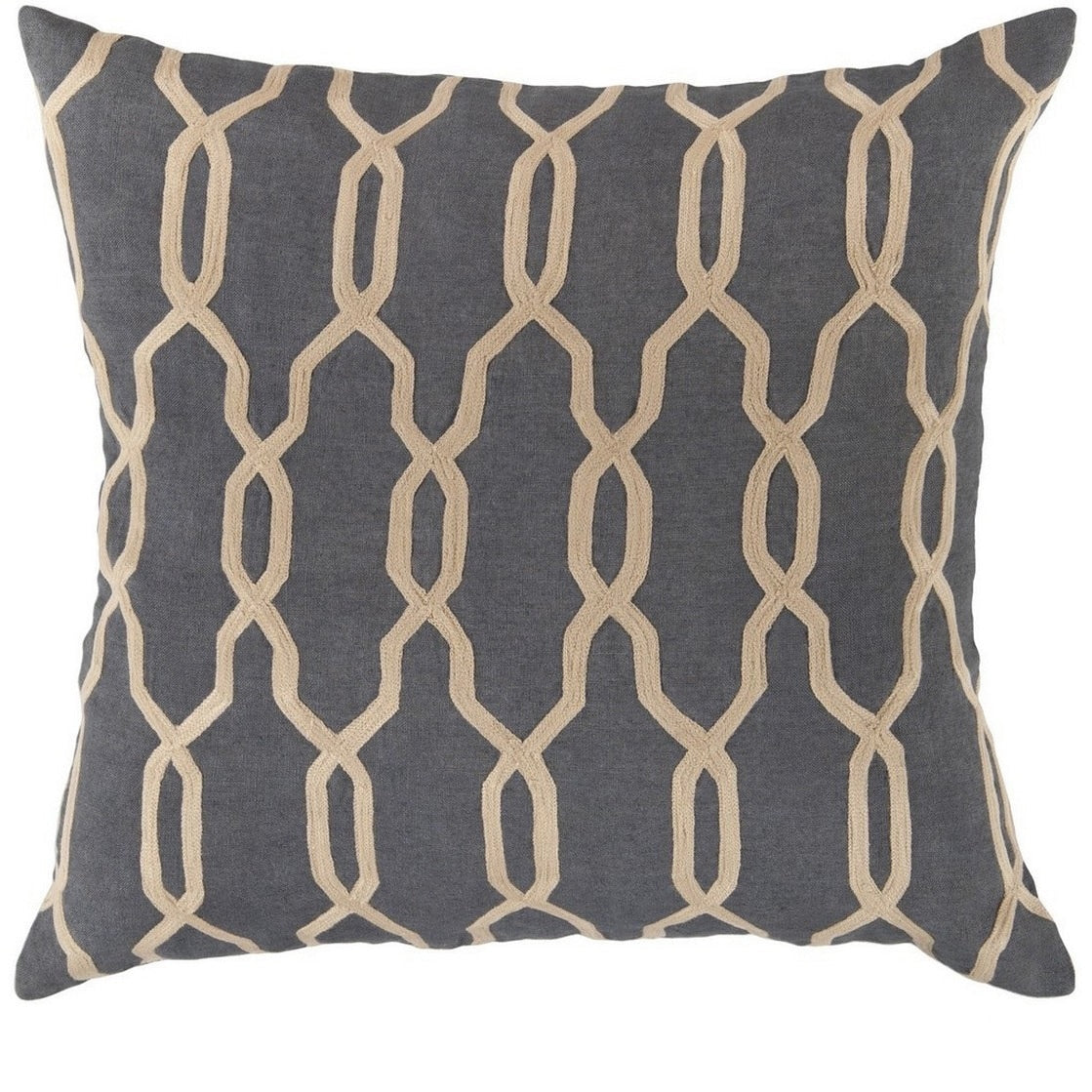 Decorative Rochford 18 Inch Trellis Pillow Cover
