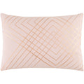Decorative Rosa Blush 13 X 19 Throw Pillow Cover