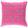 Decorative Rotorua Pink 20 Inch Throw Pillow Cover