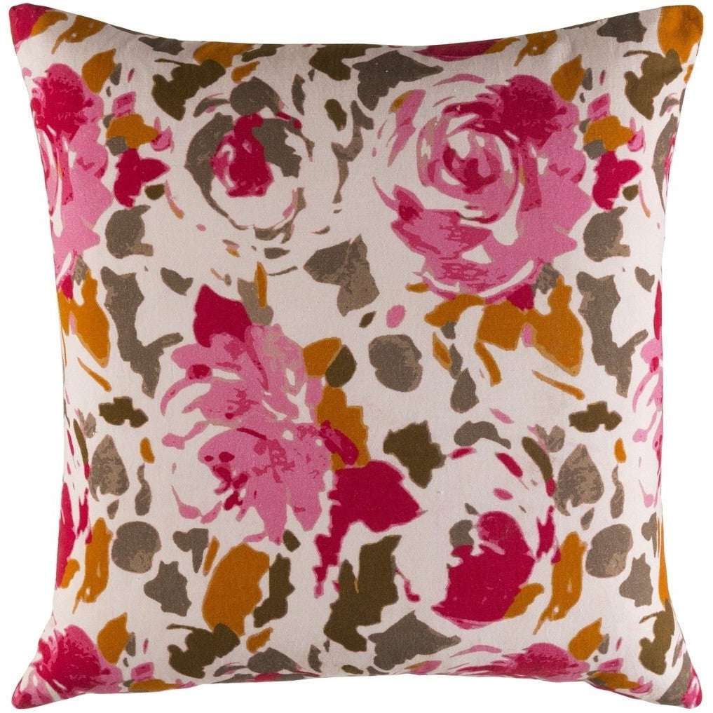 Decorative Sain 20 Inch Feather Down Or Poly Filled Throw Pillow
