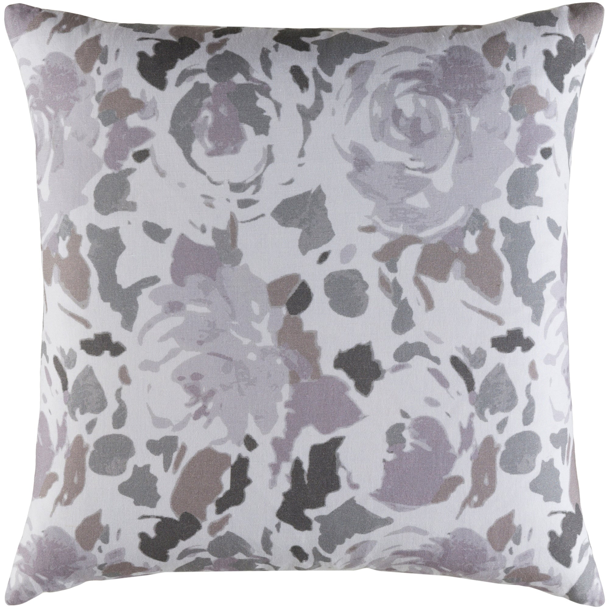 Decorative Sain Lilac 20 Inch Throw Pillow Cover