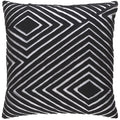Decorative Sandi 18 Inch Feather Down Or Poly Filled Throw Pillow
