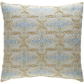 Decorative Savusavu Light Grey 18 Inch Throw Pillow Cover