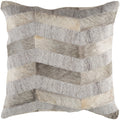 Decorative Schley Grey 20 Inch Throw Pillow Cover