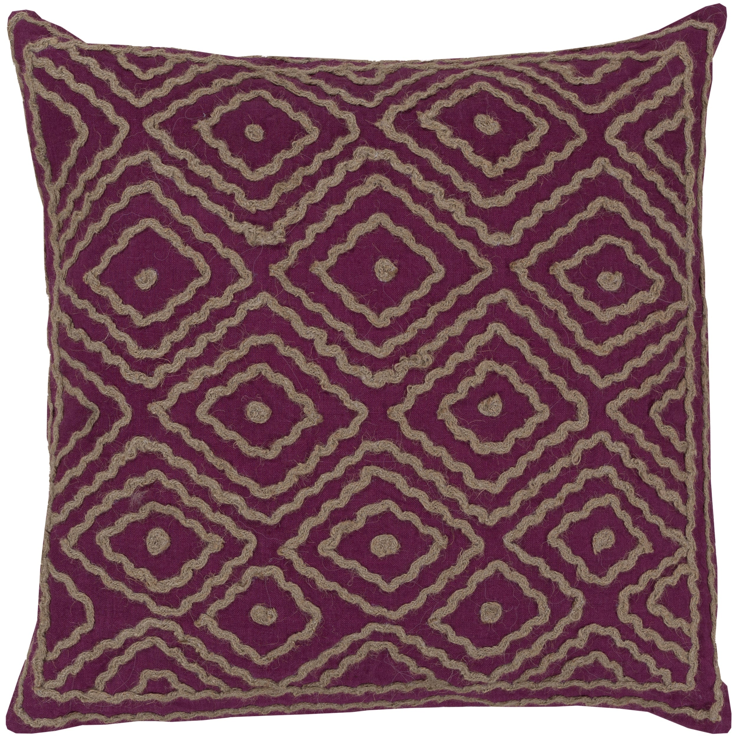 Decorative Sergio Geometric Feather And Feather Down Or Polyester Filled 20 Inch