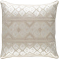 Decorative Sigatoka 18 Inch Feather Down Or Poly Filled Throw Pillow