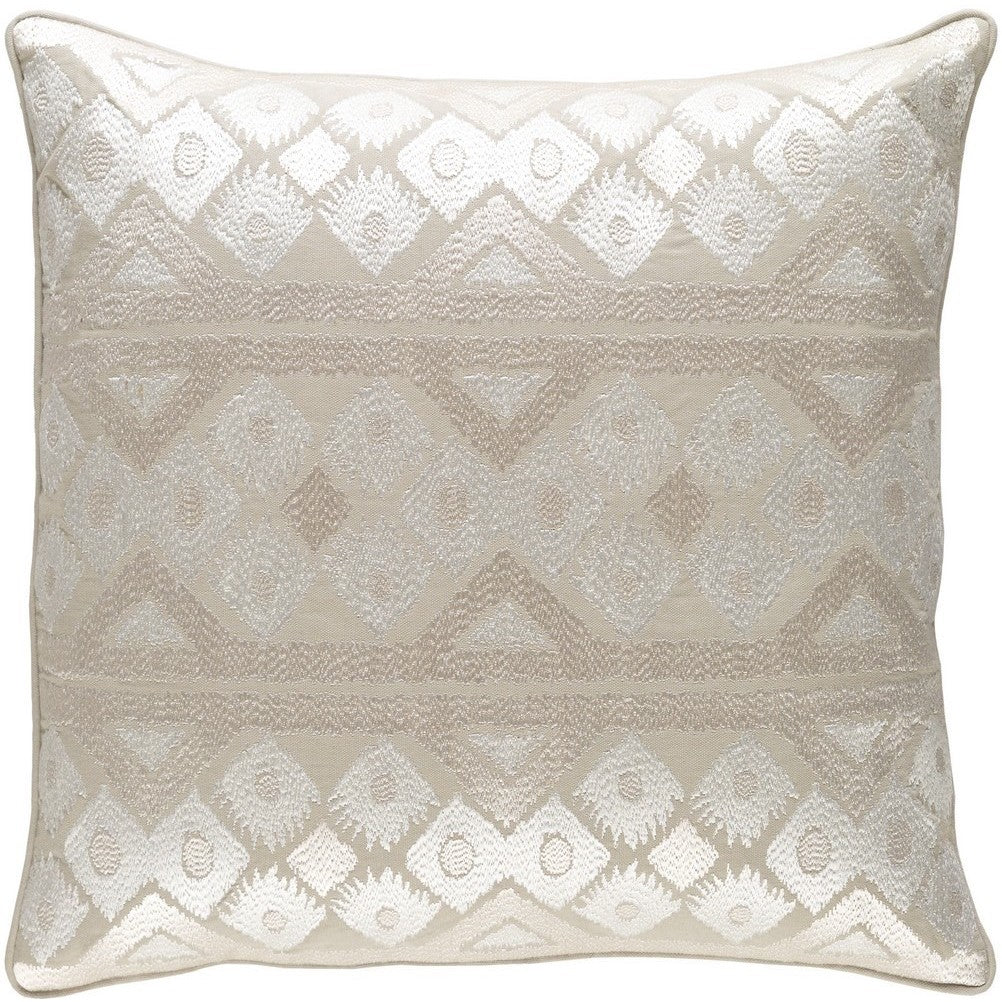 Decorative Sigatoka 18 Inch Feather Down Or Poly Filled Throw Pillow