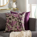 Decorative Skegness 18 Inch Leaves Poly Or Feather Down Filled Pillow