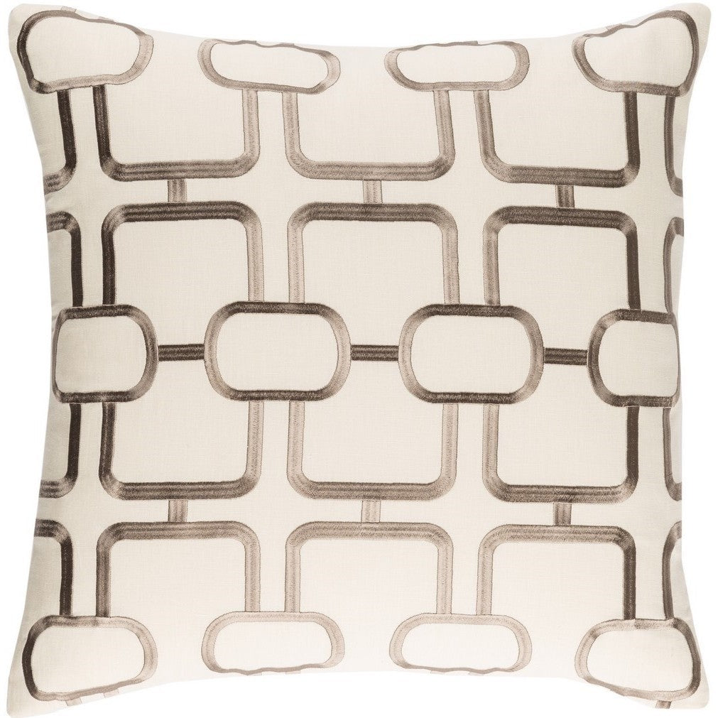 Decorative Stains 18 Inch Feather Down Or Poly Filled Throw Pillow
