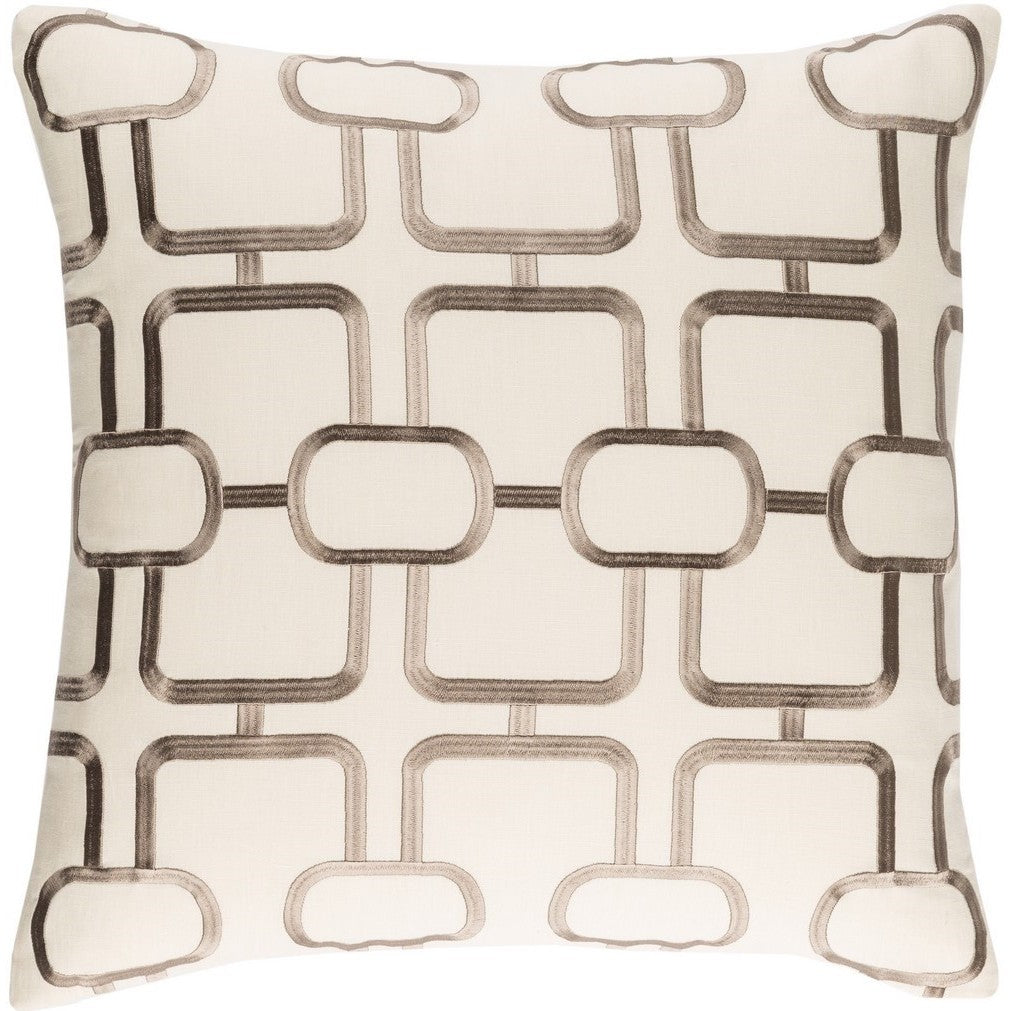 Decorative Stains 22 Inch Feather Down Or Poly Filled Throw Pillow