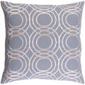 Decorative Steyning Grey 22 Inch Throw Pillow Cover
