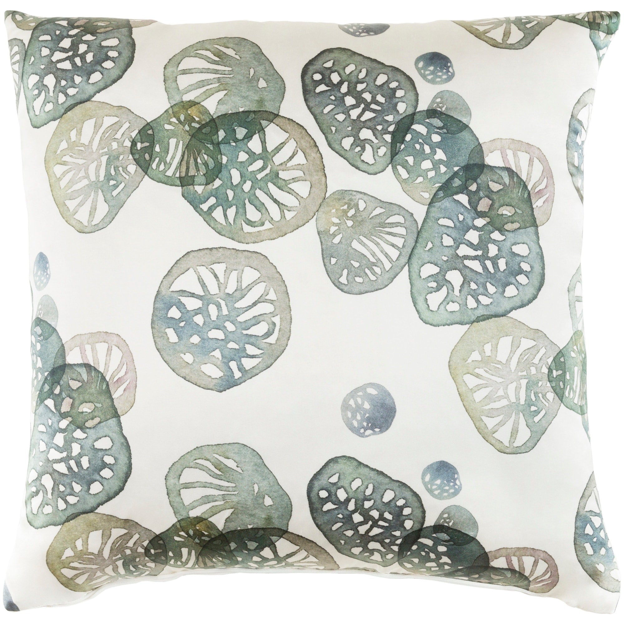 Decorative Stotfold Green Throw Pillow Cover 20 X 20