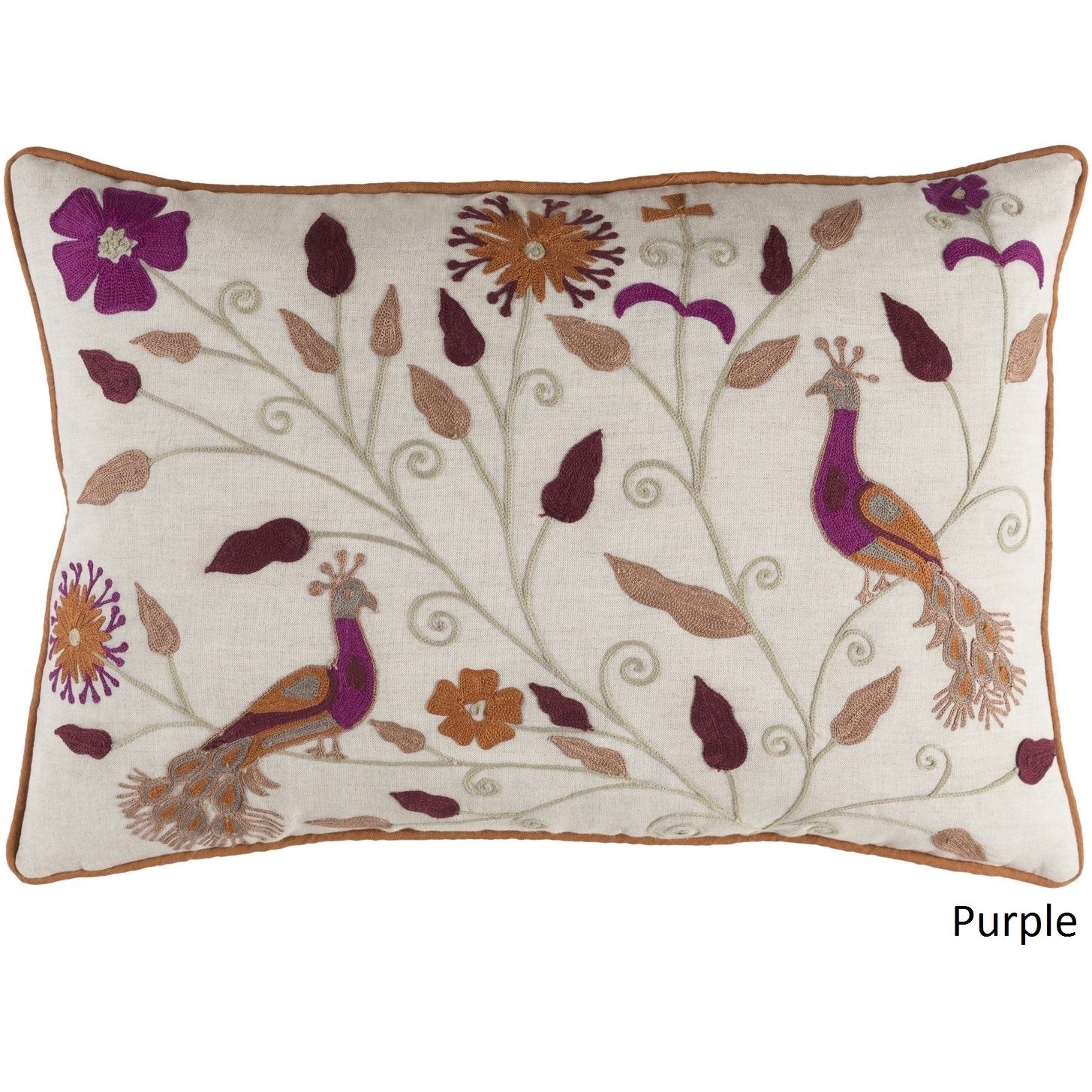 Decorative Villejuif Feather Down Or Poly Filled Throw Pillow 13 X 19