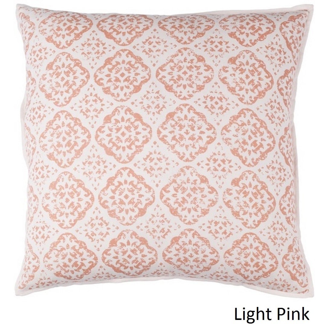 Decorative Villeurbanne 18 Inch Feather Down Or Poly Filled Throw Pillow