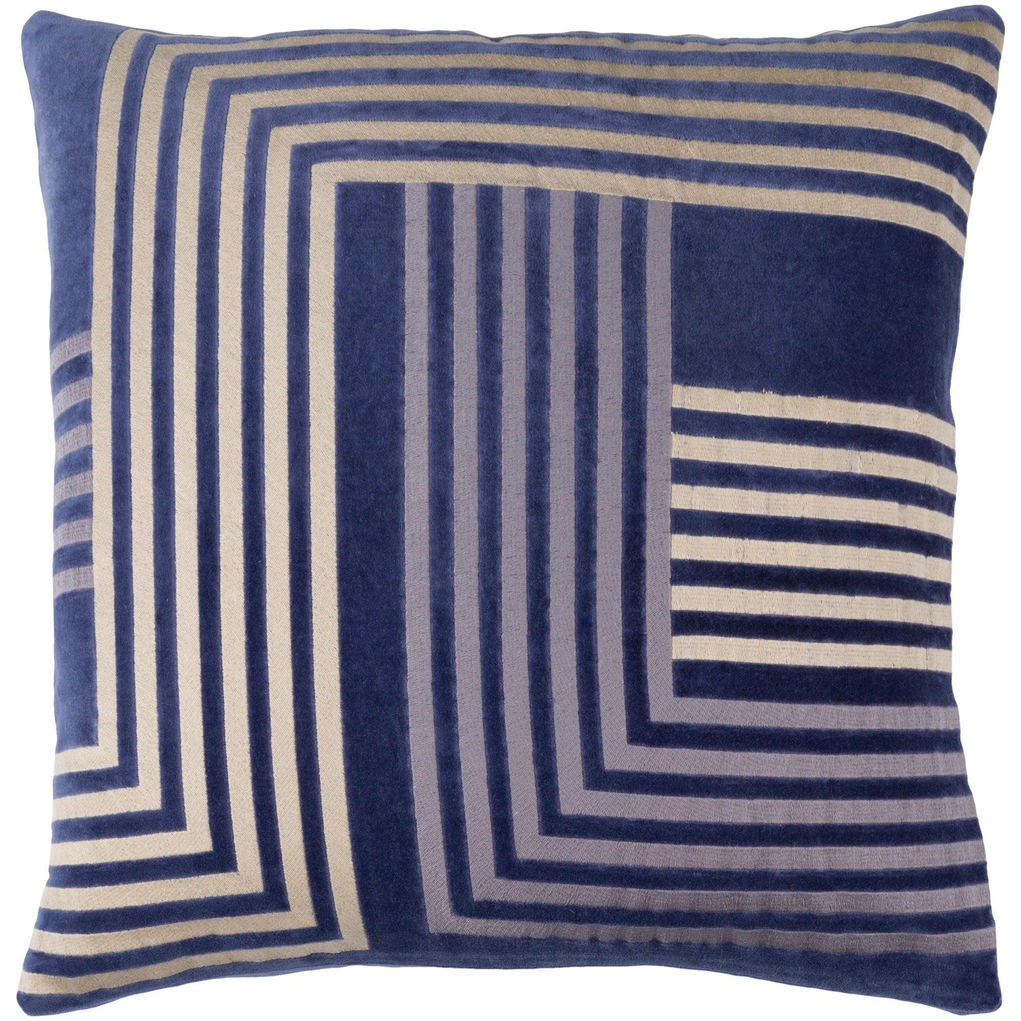 Decorative Westham Beige 20 Inch Throw Pillow Cover