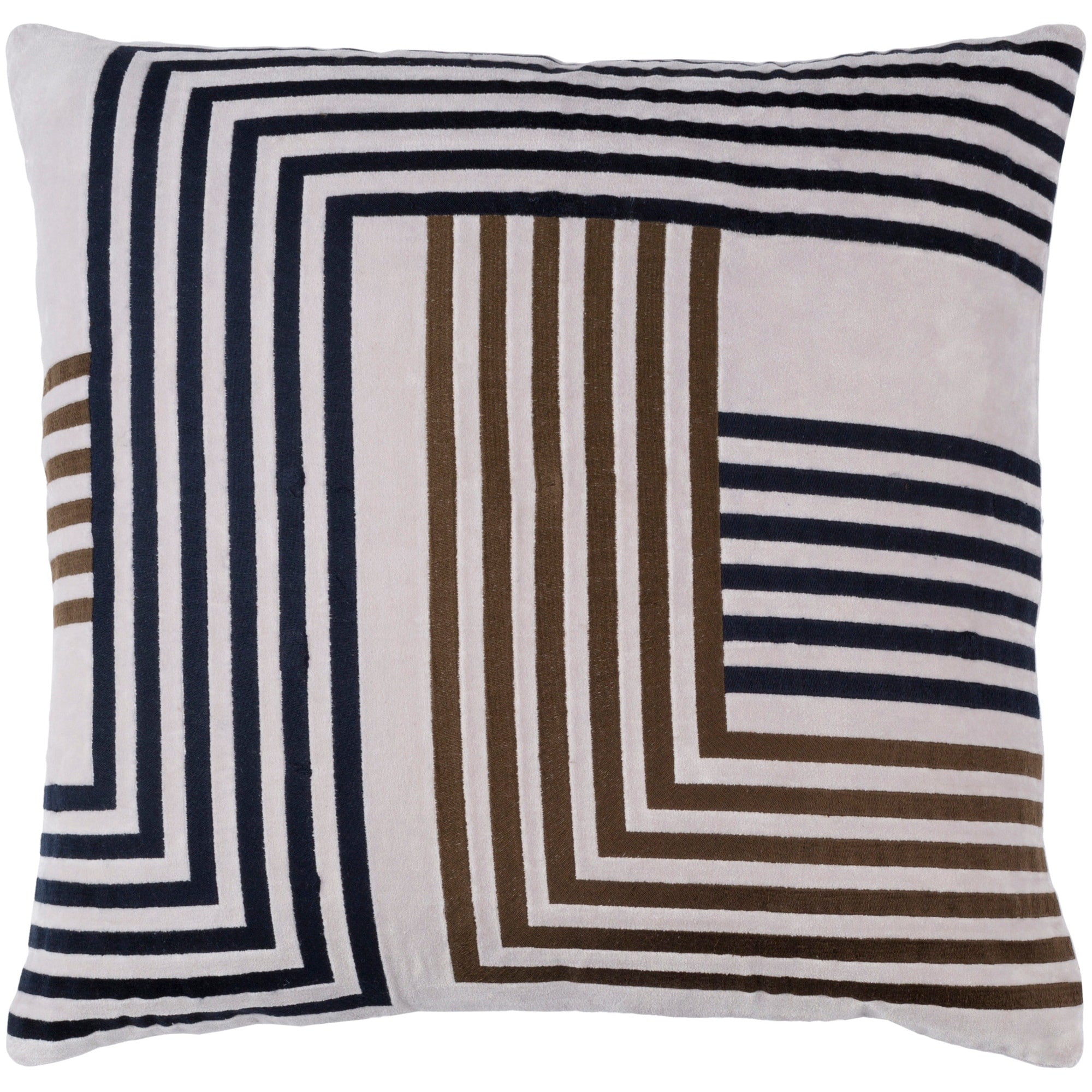 Decorative Westham Navy 18 Inch Throw Pillow Cover