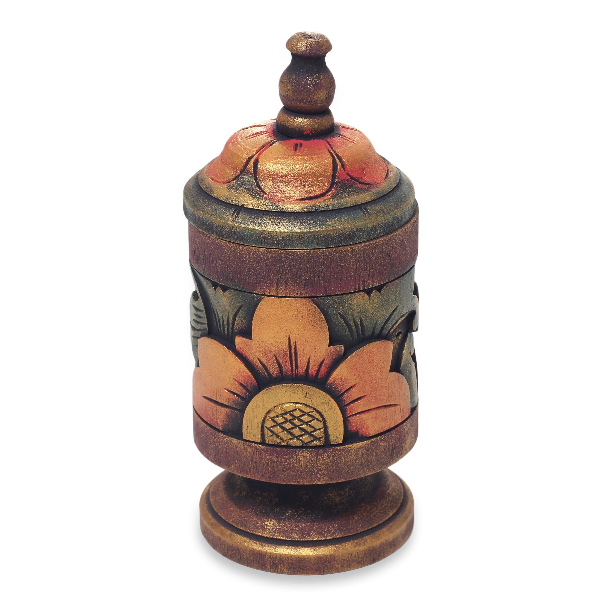 Decorative Wood Box Cupu Majapahit Indonesia