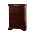 Decorously Functional Pine Wood Plywood Birch Veneer Chest Cherry