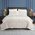 Dee Ocleppo Greek Key 3 Piece 100 Cotton Quilt Set
