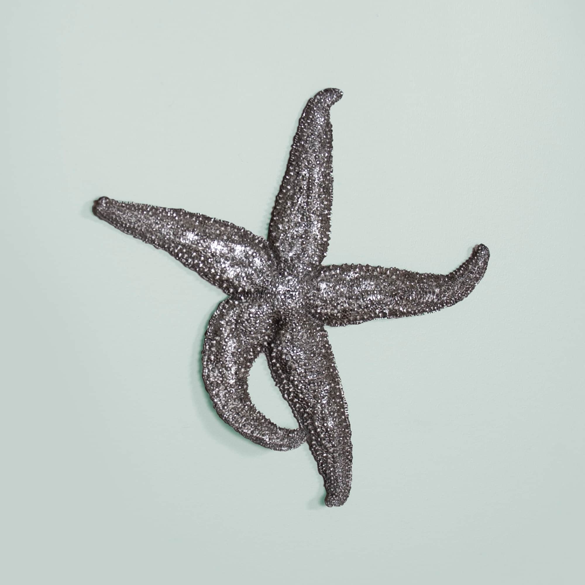Deep Pewter Medium Starfish