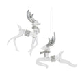 Deer Ornament Set Set Of 6