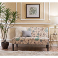 Dejon Floral Fabric Loveseat By Christopher Knight Home