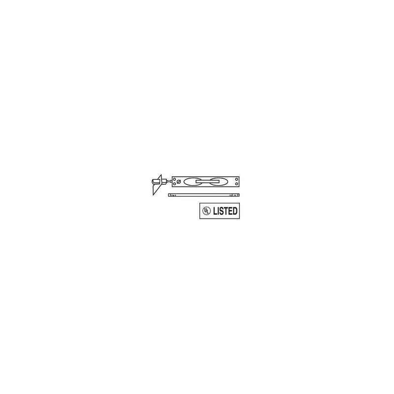Delaney 1 X 7 Inch Mortise Extension Flush Bolt