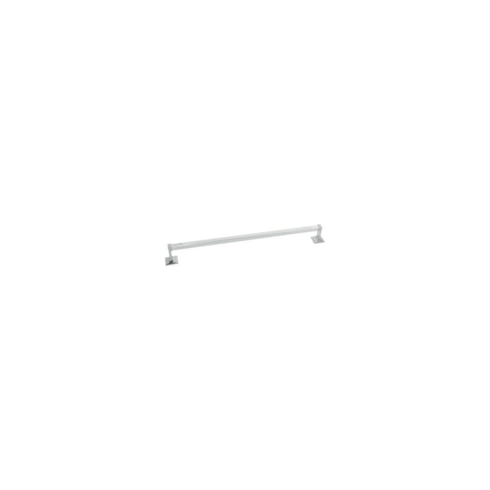 Delaney 300 Series 3 4 X 18 Inch Square Aluminum Towel Bar Set Satin Nickel