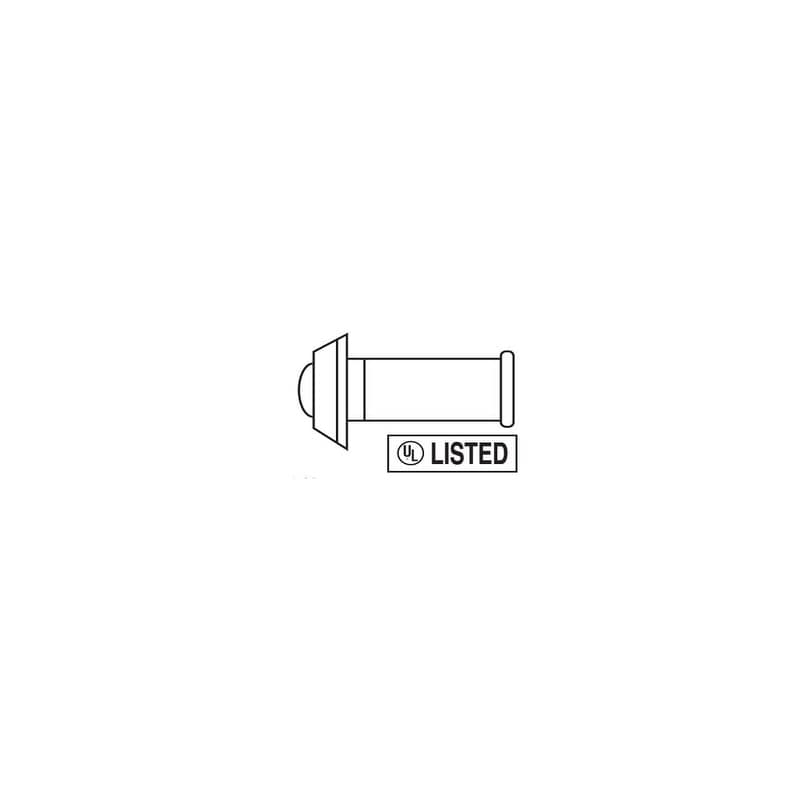 Delaney Solid Brass 160 Degree Ul Rated Viewer