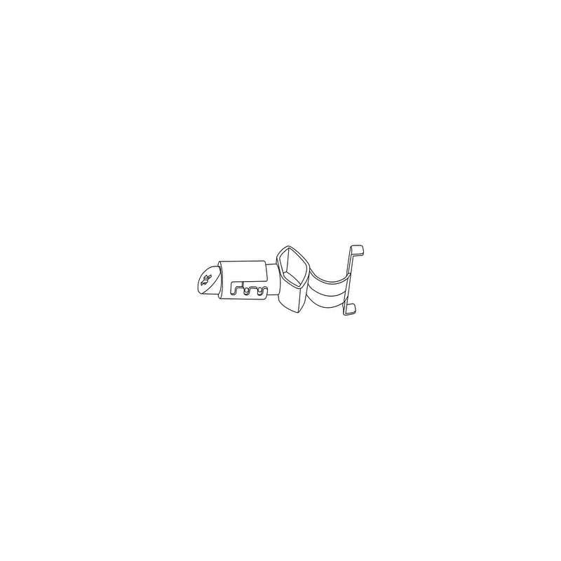 Delaney Temporary Door Latch Plastic