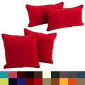 Blazing Needles Delaney Indoor Throw Pillow Set Set Of 4