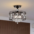 Delara 4 Light Cluster Drum Semi Flush Mount