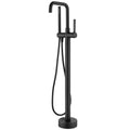 Delara Freestanding Chrome Tub Faucet With Hand Shower