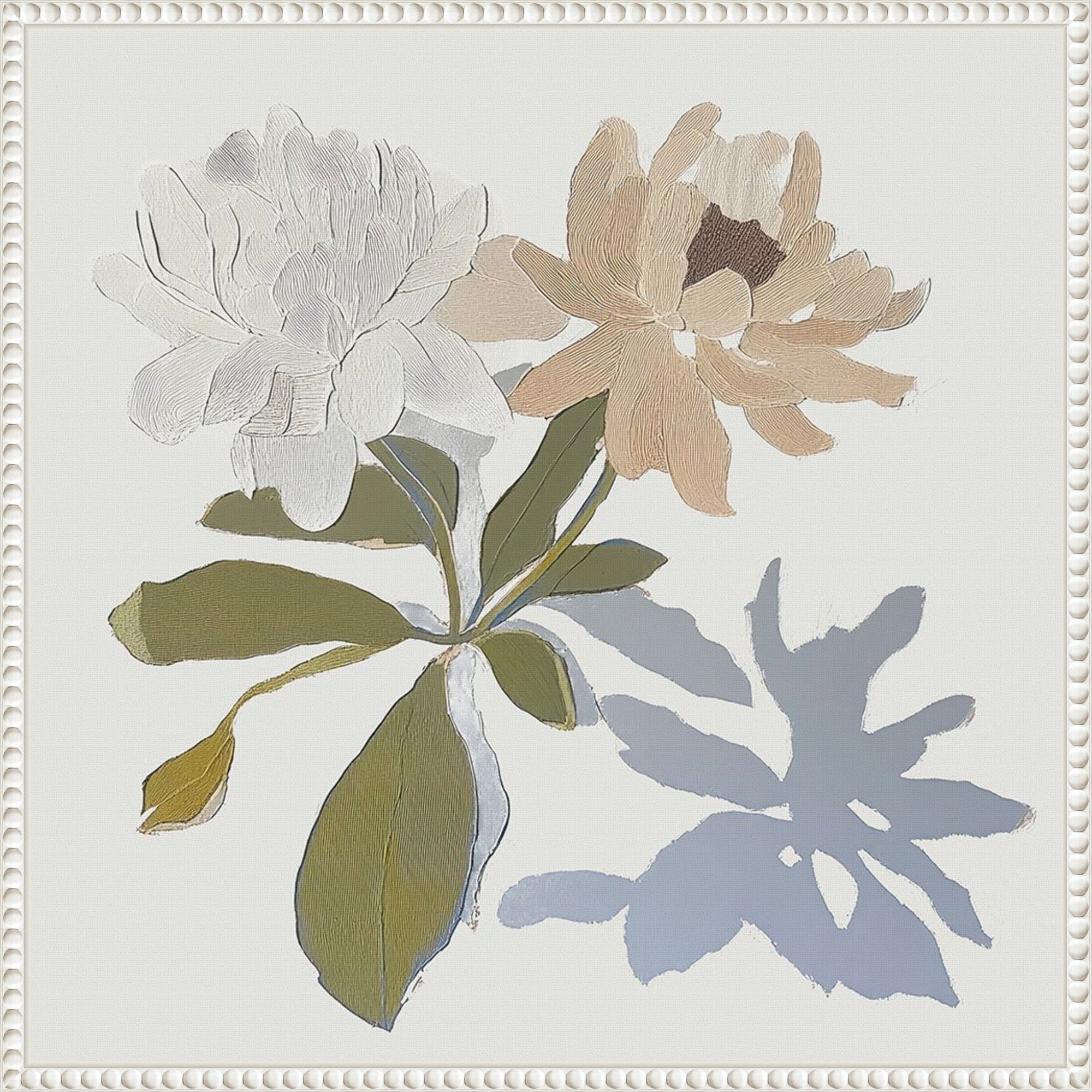 Delicate Essence No. 1 By Elara Yasna Framed Canvas Wall Art Print