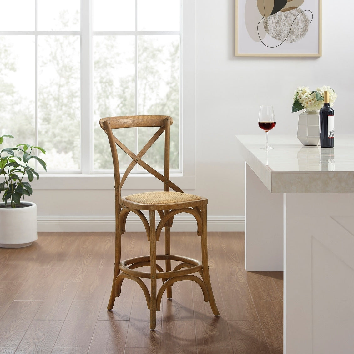 Delilah Washed Counter Stool