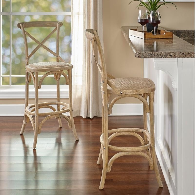 Delilah Washed Bar Stool