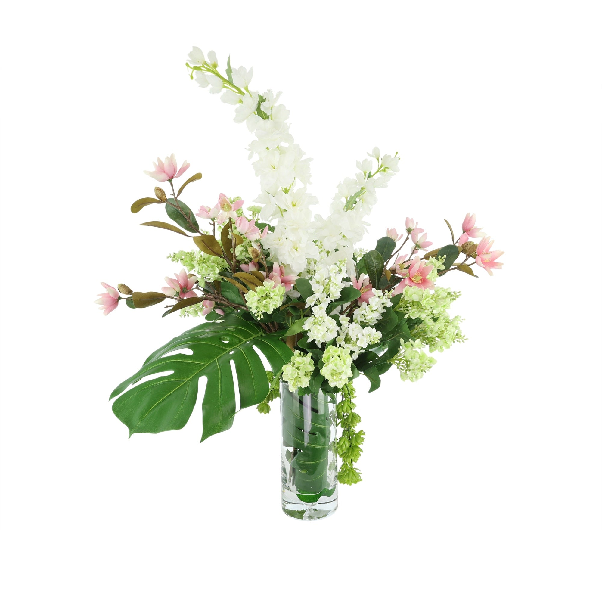 Delphinium Magnolia And Lilac Arrangement 31
