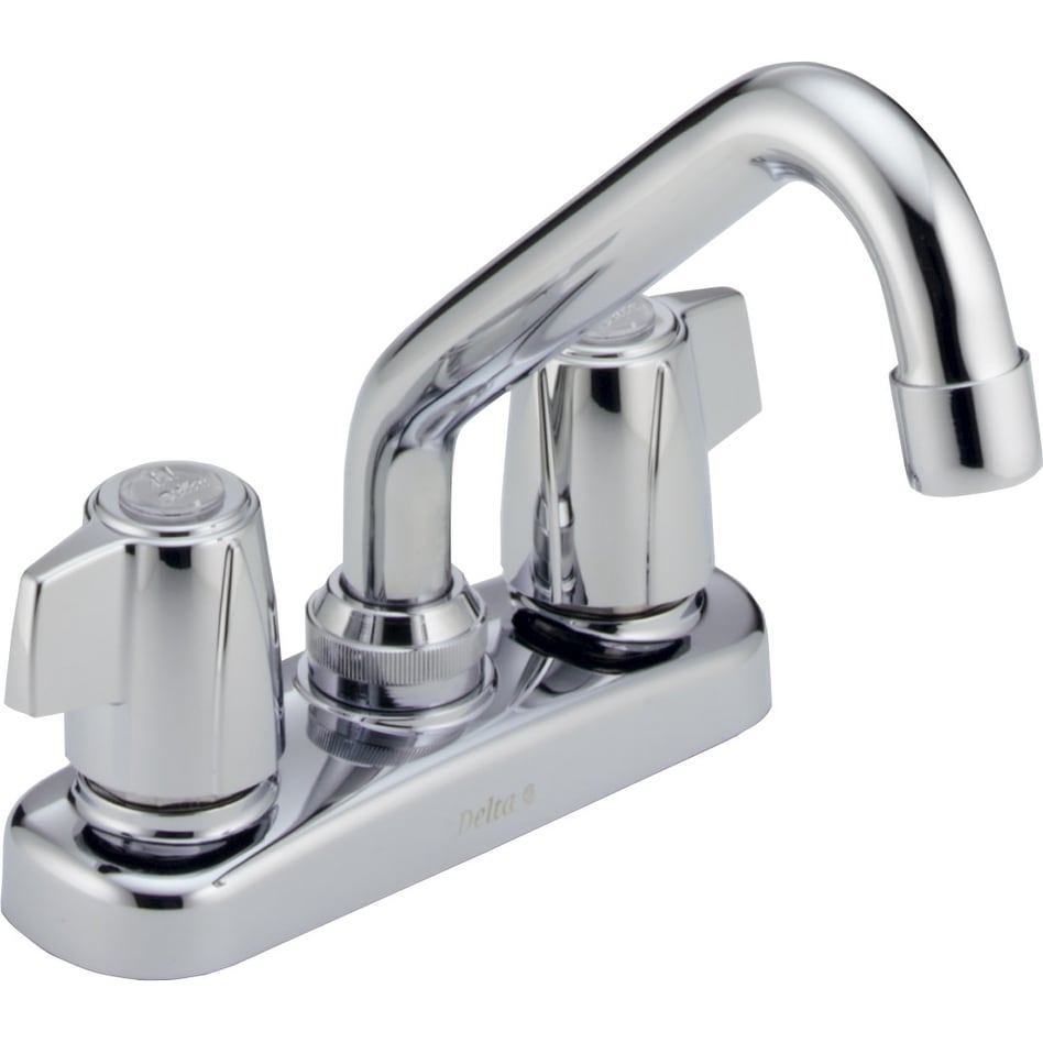 Delta 2133Lf Classic Centerset Laundry Faucet Chrome