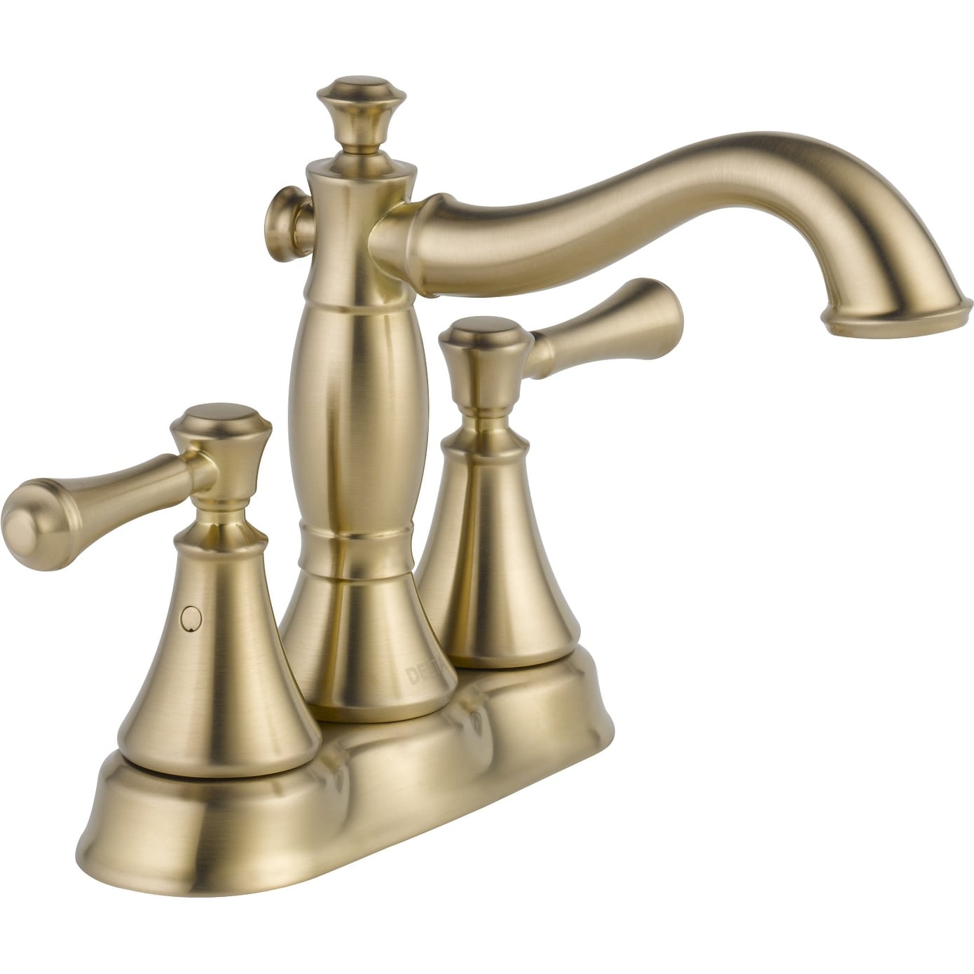 Delta 2597Lf Mpu Cassidy Centerset Bathroom Faucet With Pop Up Drain Assembly