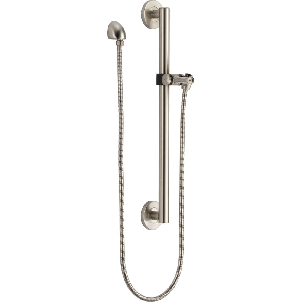 Delta 51600 Universal Showering Adjustable 24In Grab Bar Assembly With Elbow