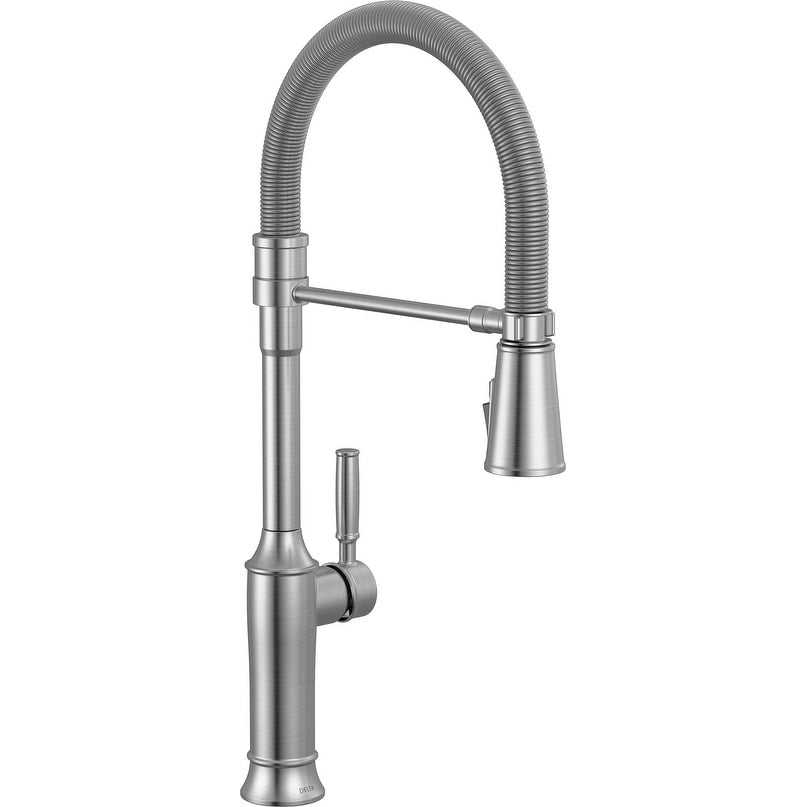 Delta 9684 Dst Renaldi 1.8 Gpm Single Hole Pre Rinse Kitchen Faucet
