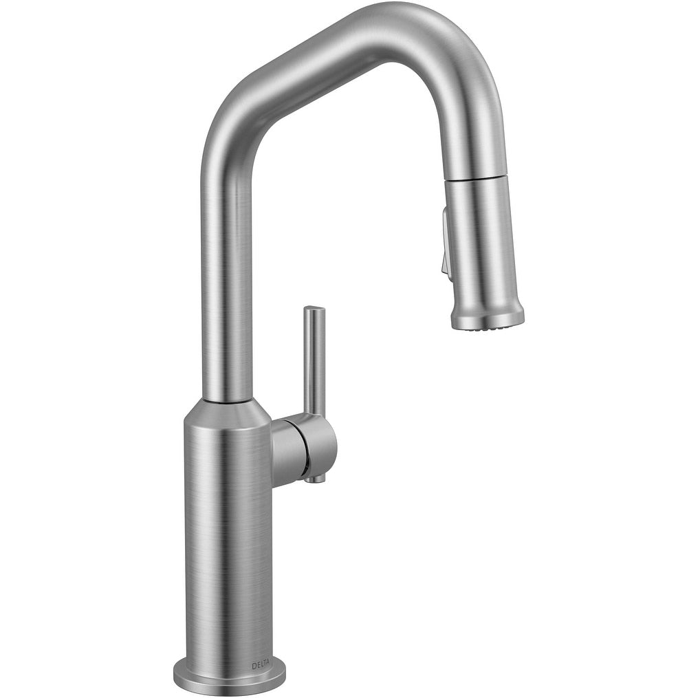 Delta 9885 Dst Cordova 1.8 Gpm Single Hole Pull Down Bar Faucet With