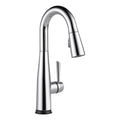 Delta 9913T Dst Essa Pull Down Bar Prep Faucet With On Off Touch Activation And Magnetic Docking Spray Head