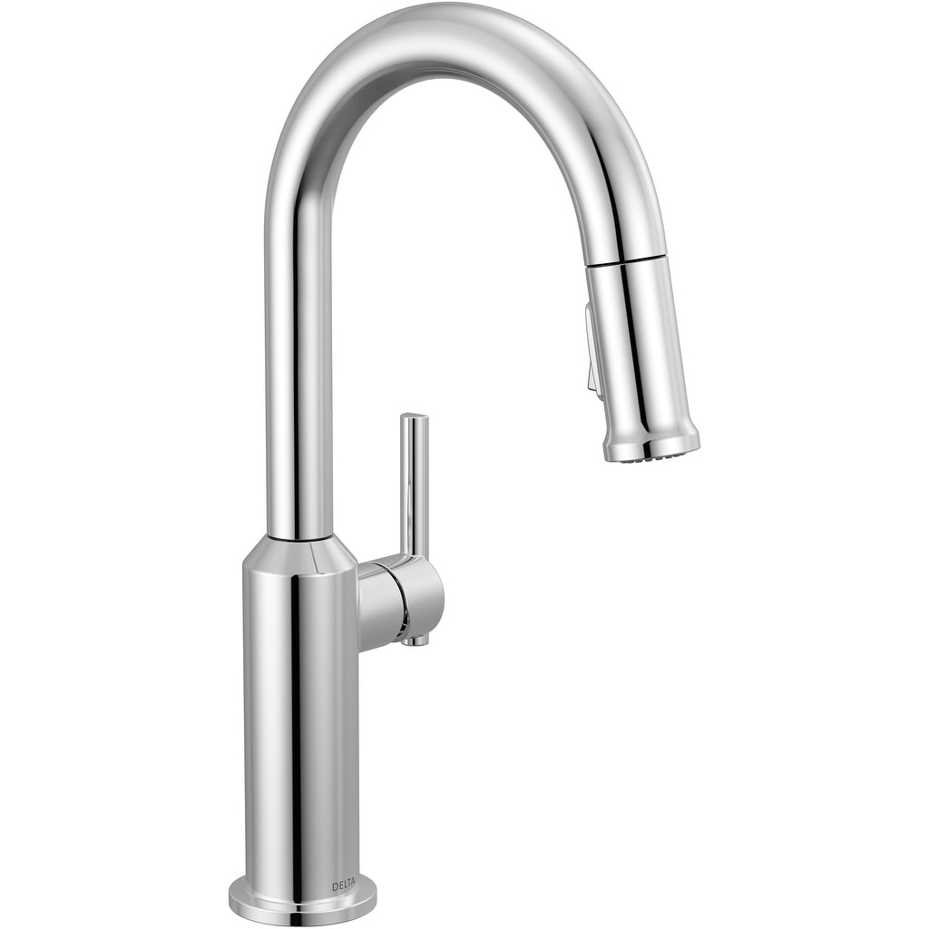 Delta 9985 Dst Cordova 1.8 Gpm Single Hole Pull Down Bar Faucet With