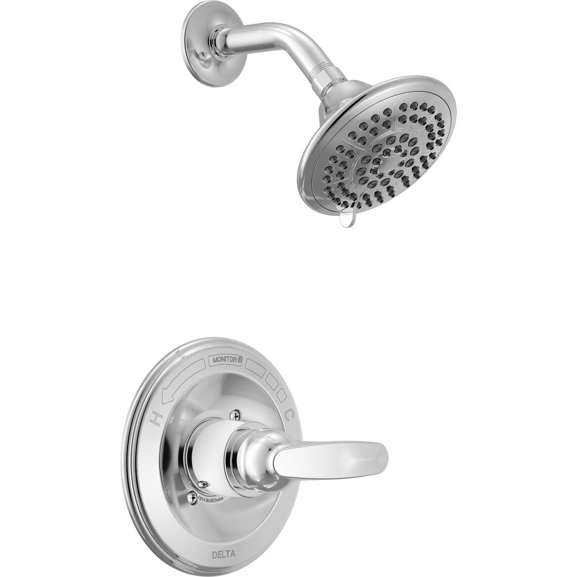 Delta Bt13211 Foundations Cartridge Shower System With Shower Head