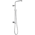 Delta 58820 Emerge Round 26In Shower Column With Hose And Integrated Diverter Less Shower Head And Hand Shower