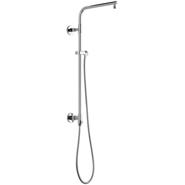 Delta 58820 Emerge Round 26In Shower Column With Hose And Integrated Diverter Less Shower Head And Hand Shower